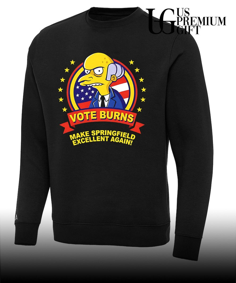 Mr. Burns Vote Burns Make Springfield Excellent Again shirt