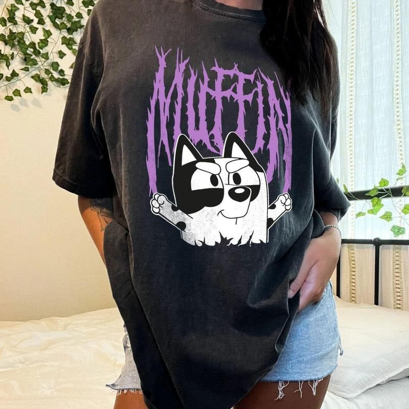 Muffin T-Shirt DRG, Muffin Retro, Bluey Dog T-Shirt DRG, Trending T-Shirt 2024 Hoodie, Sweatshirt | HypeDripTees.com