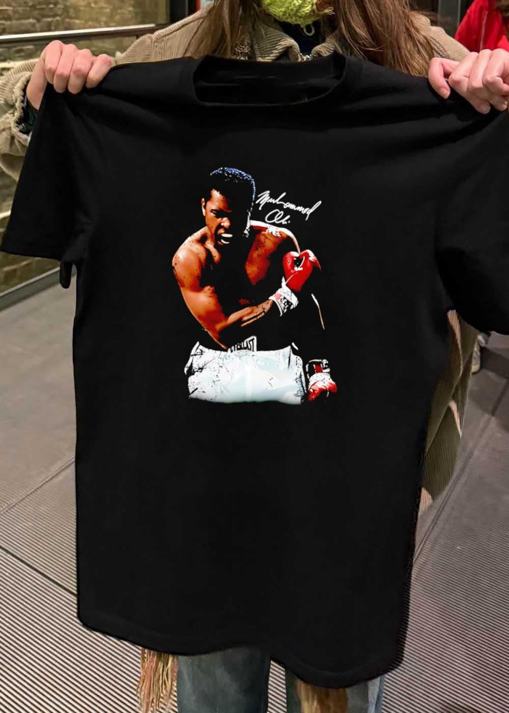Muhammad Ali Boxing Legend Signature T-Shirt