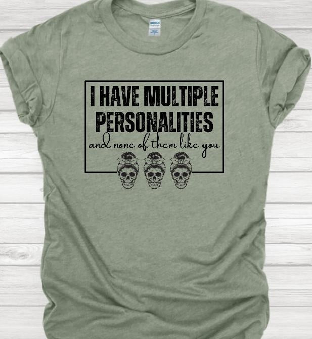 Multiple Personalities T-shirt