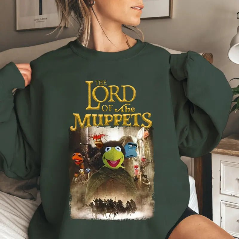 Muppet Movies Sweatshirt, The Lord Of The Muppets Shirt, Muppets Sweatshirt, Muppet Series T-Shirt Hoodie | HypeDripTees.com
