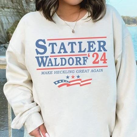 Muppets Statler Waldorf Shirt, Make Heckling Great Again Shirt Hoodie, Sweatshirt | HypeDripTees.com