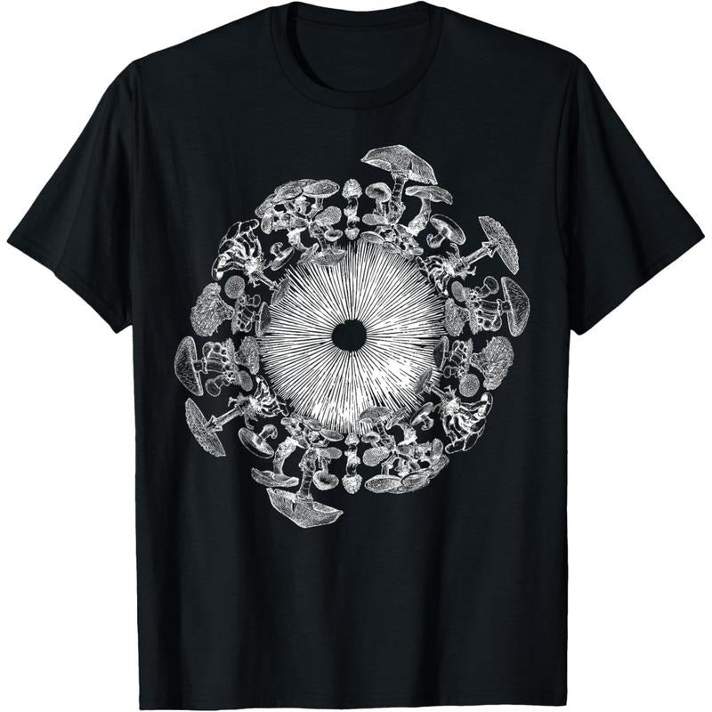 Mushroom Iris Mycology Foraging Mycologist Spore Print T-Shirt Hoodie, Sweatshirt | HypeDripTees.com