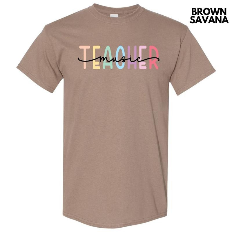 Music Teacher Gildan Short Sleeve T-Shirt 'NLB' Hoodie, Sweatshirt | HypeDripTees.com