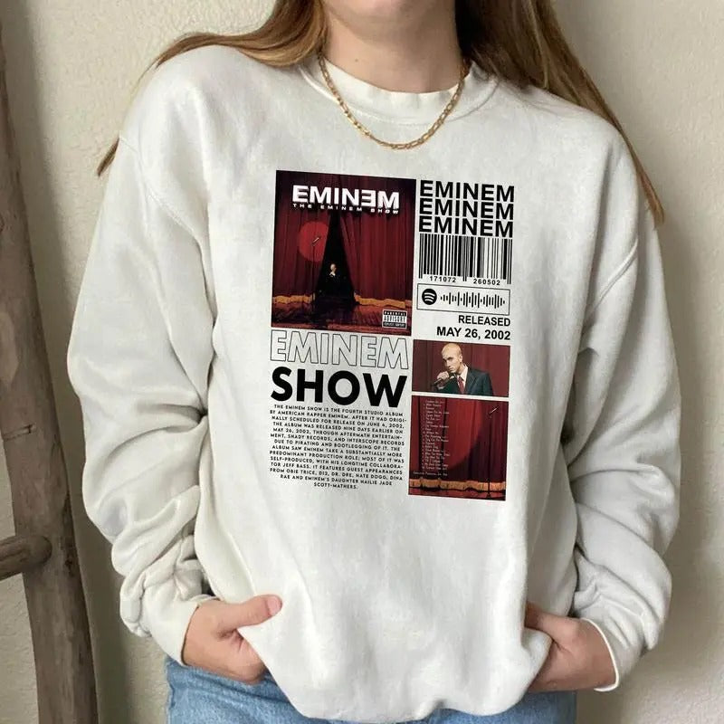 Music sweatshirt - Eminem show sweatshirt T-Shirts, Hoodie | HypeDripTees.com
