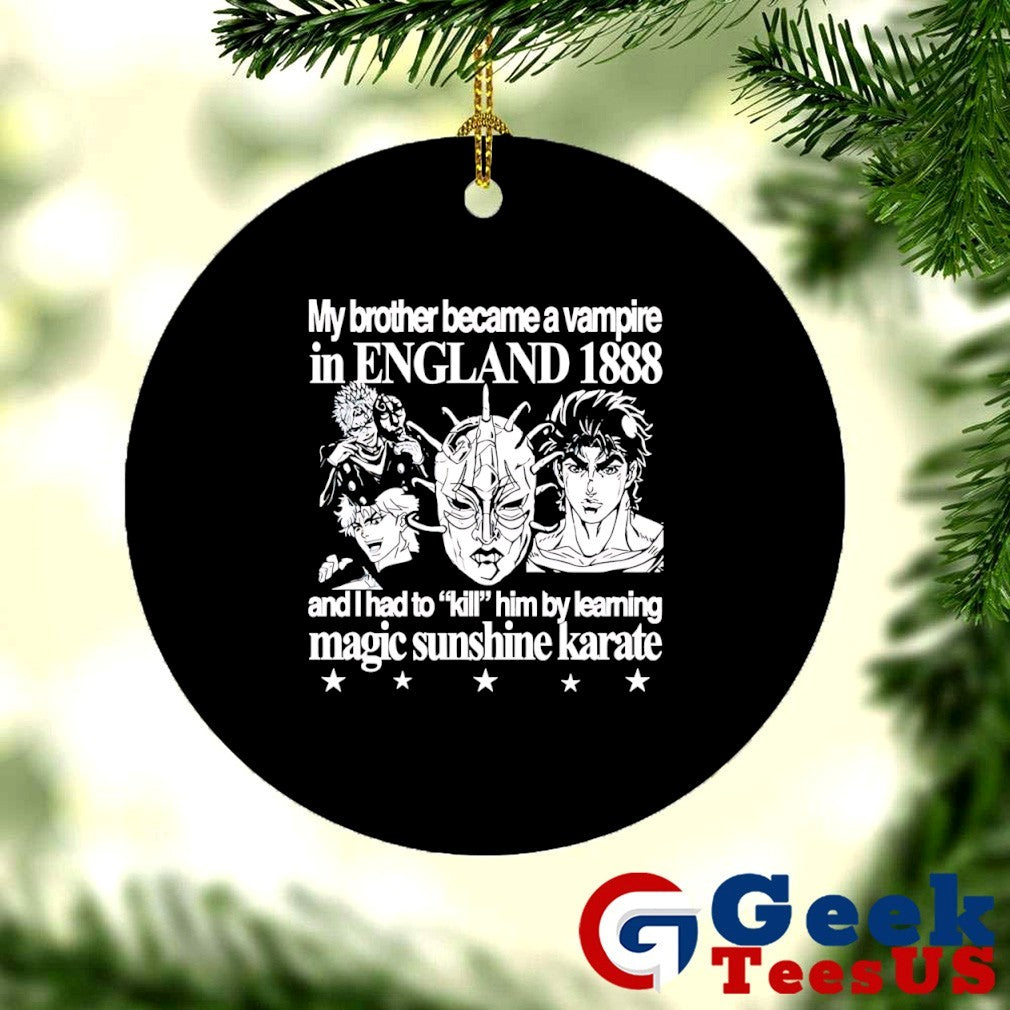 My Brother Became a Vampire in England 1888 shirt
