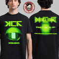 My Chemical Romance Florence Italy 2026 Exclusive Merch Tee At Visarno Arena On 15 July 2026 Green Neon Glitch T-Shirt