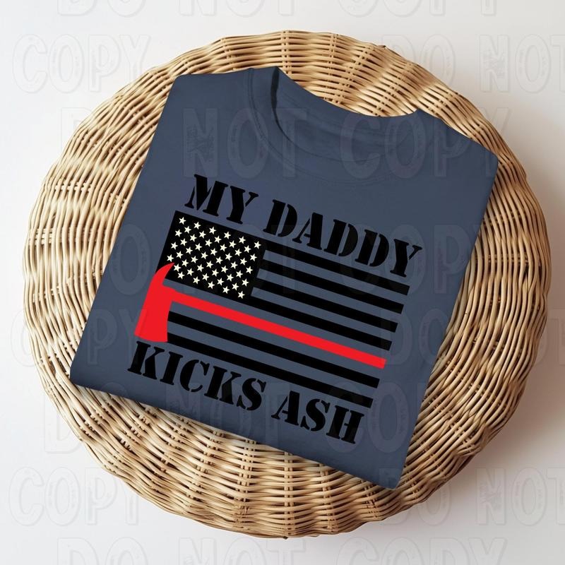 My Daddy Kicks Ash DTF Transfers - THIS IS NOT A SHIRT Hoodie, Sweatshirt | HypeDripTees.com