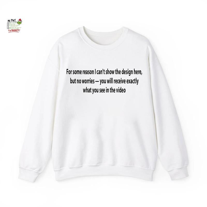 My Day I'm Booked Christmas Sweatshirt Hoodie | Funny Xmas Schedule Tee | Holiday Gift Shirt | HypeDripTees.com
