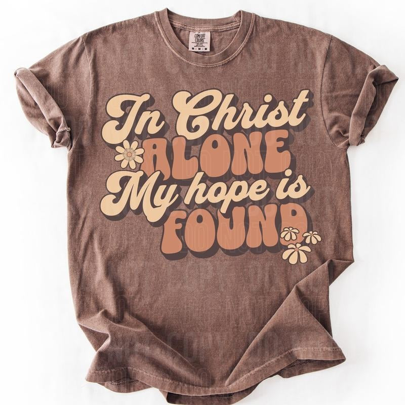 My Hope is Found DTF Transfers - THIS IS NOT A SHIRT Hoodie, Sweatshirt | HypeDripTees.com