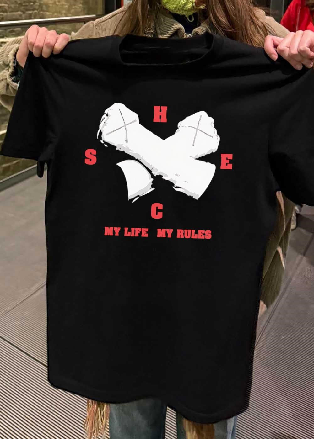 My Life My Rules HSEC Crossed Axes T-Shirt