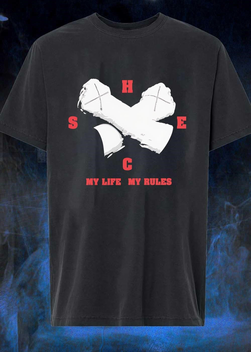 My Life My Rules HSEC Crossed Axes T-Shirt