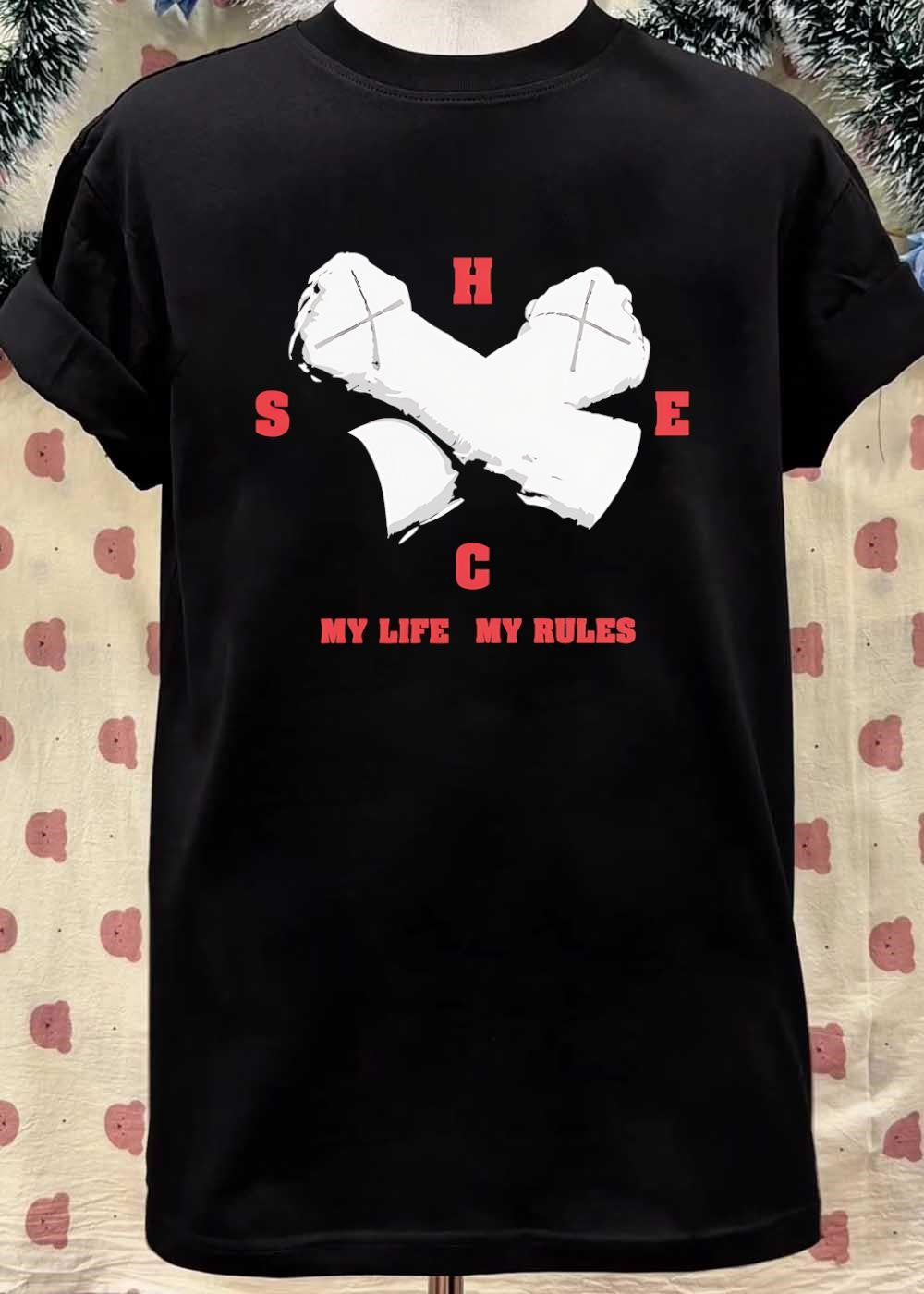 My Life My Rules HSEC Crossed Axes T-Shirt