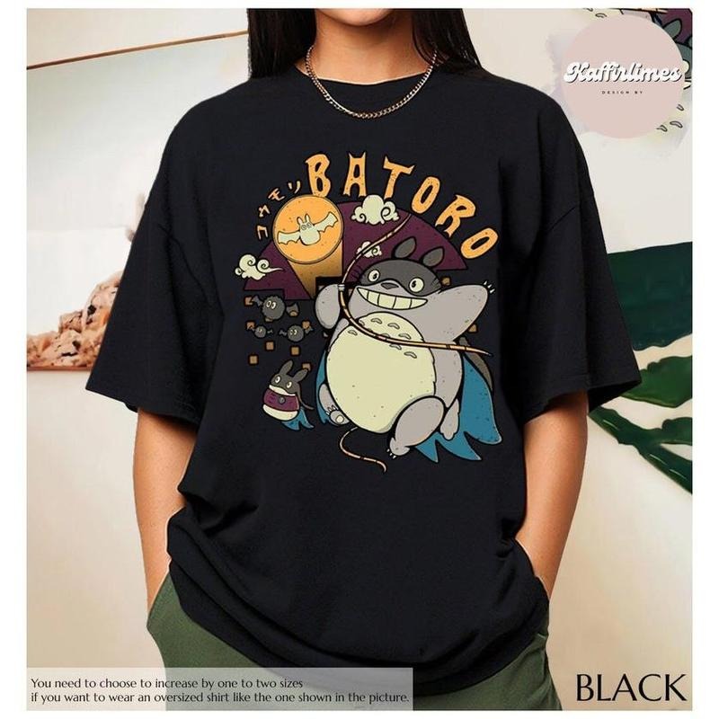 My Neighbor Totoro Shirt, Batoto, Studio Ghibli Shirt, Totoro Shirt, Studio Ghibli Fans Shirt, Totoro Shirt, Miyazaki...