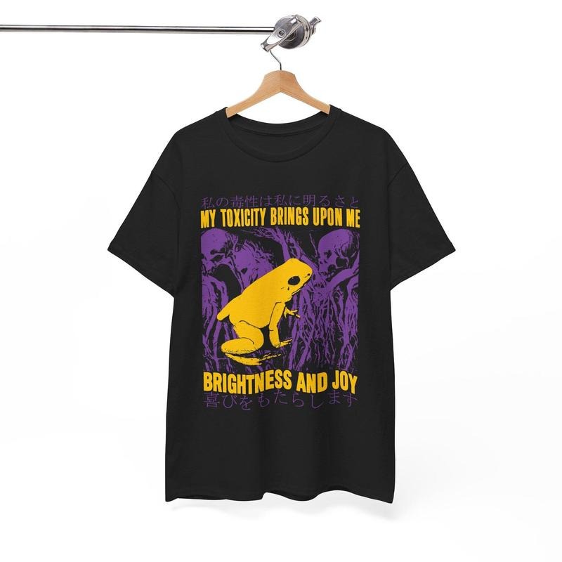 My Toxicity Vintage Japanese Frog T-Shirt Hoodie, Sweatshirt | HypeDripTees.com