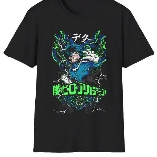 My hero academia T-shirt, Izuku Midoriya shirt, Webtoon Unisex shirt Hoodie, Sweatshirt | HypeDripTees.com