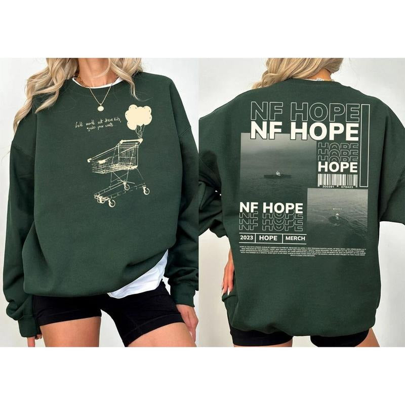 N.F Hope Tour 2 Sides Shirt, N.F Rapper Shirt, N.F World Tour Shirt, N.F Graphic Shirt, Fans Gift For Men Women Hoodie,...