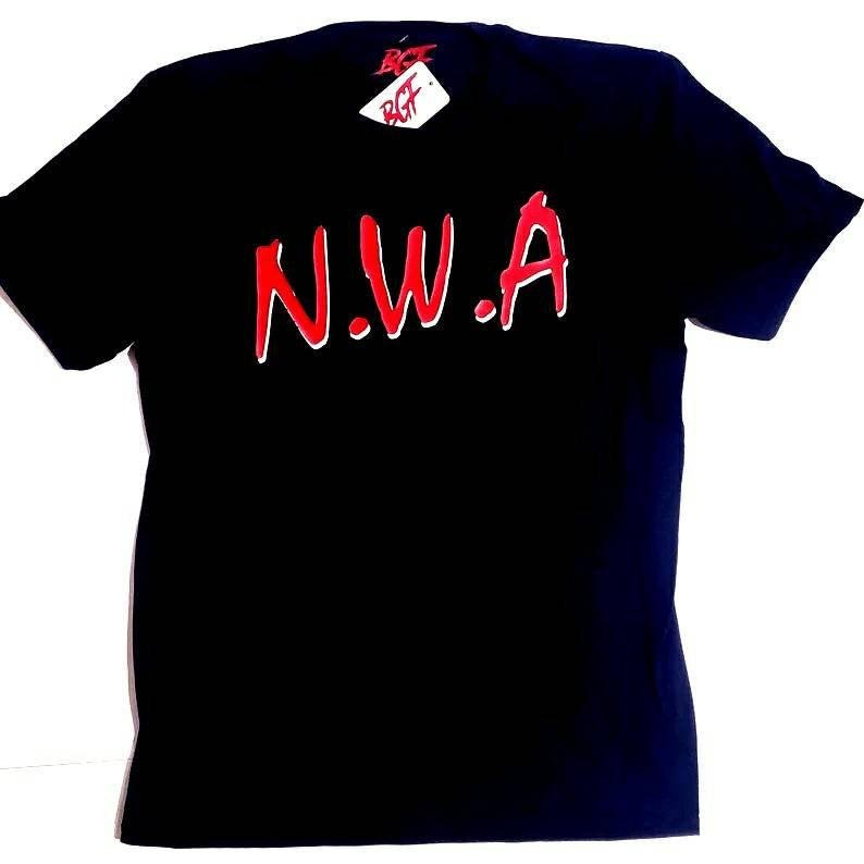 N.W.A. NWA Straight Outta Compton Premium T-Shirt old school 80's 90's hip hop rap black lives matter in Black, White,...