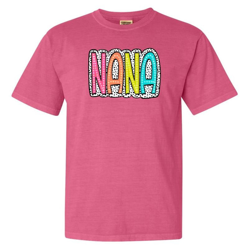 NANA Neon Spotted Comfort Colors T-Shirt *NLB* Hoodie, Sweatshirt | HypeDripTees.com