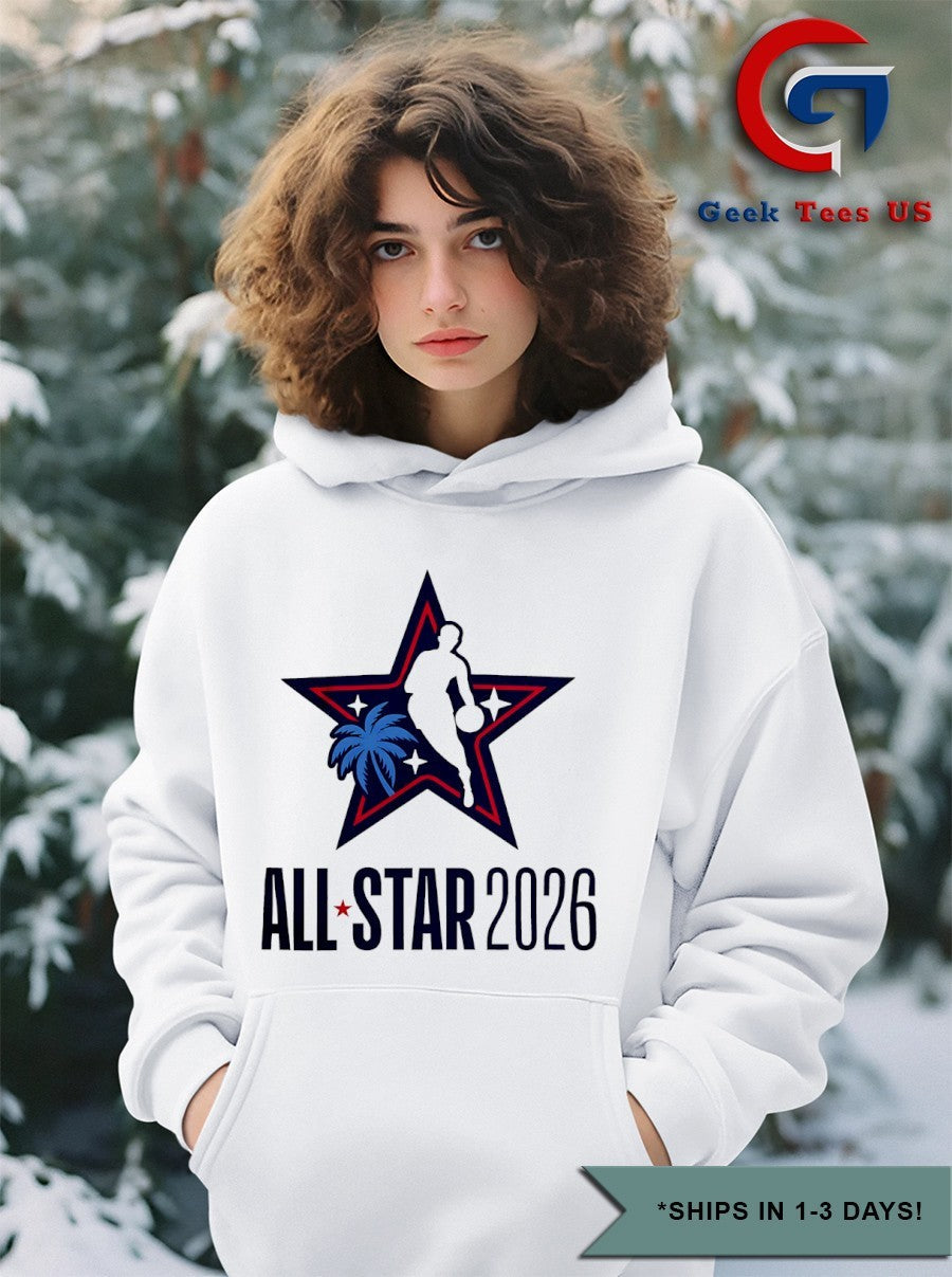 NBA All-Star 2026 Basketball Game Star logo shirt