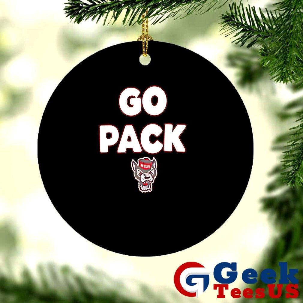 NC State Wolfpack go pack slogan shirt