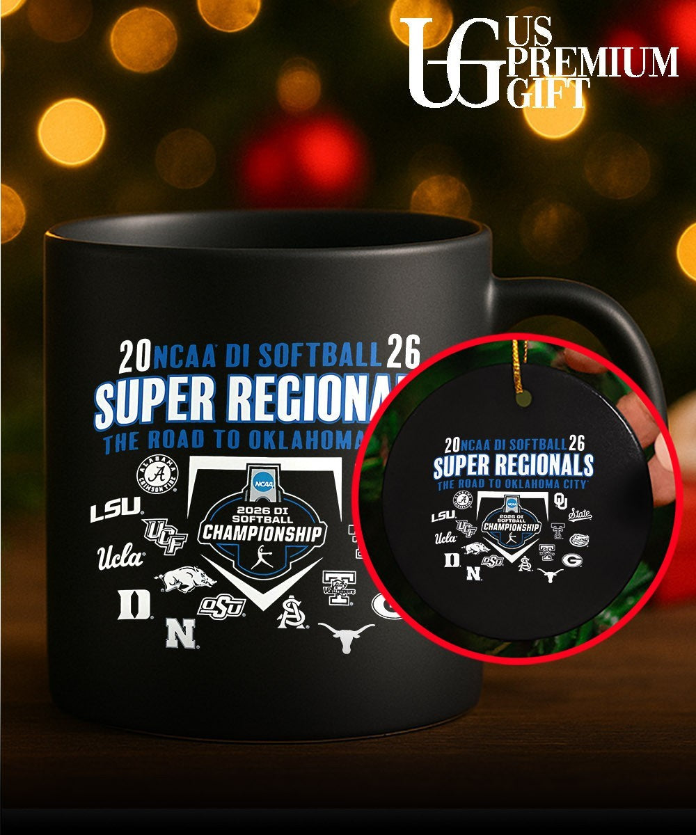 NCAA Division I Softball Super Regionals 2026 The Road to Oklahoma City shirt