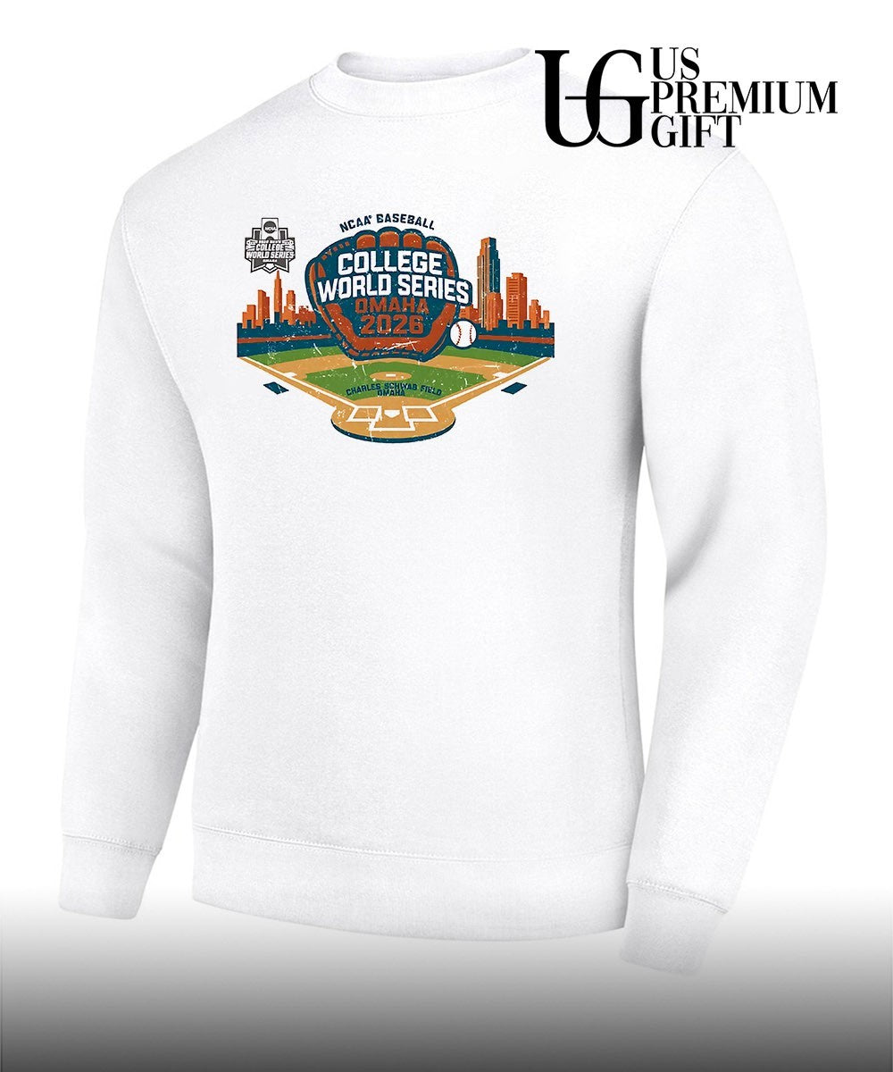 NCAA Men’s College World Series Charles Schwab Field Omaha Nebraska Stadium 2026 shirt