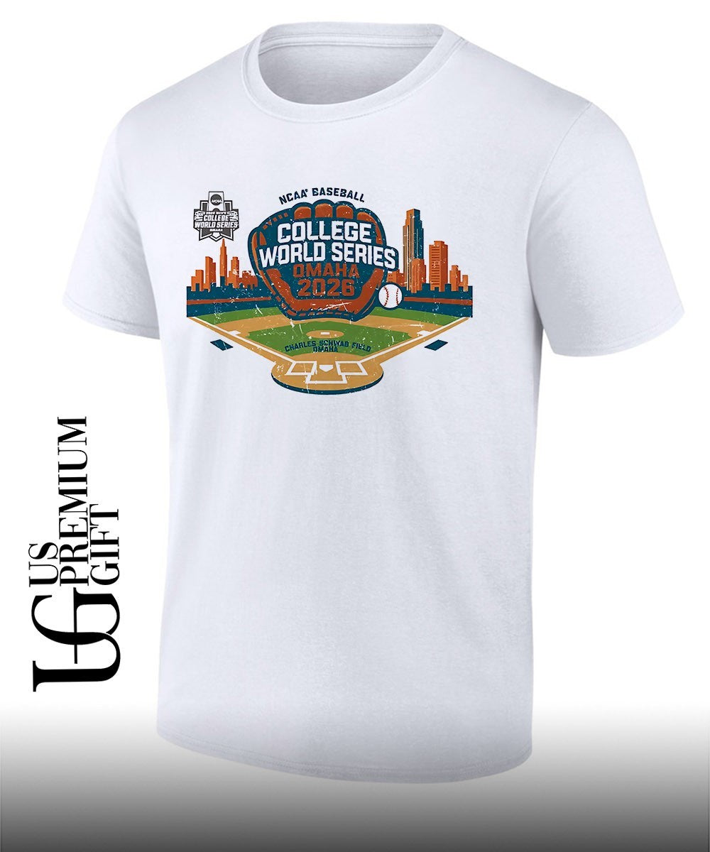 NCAA Men’s College World Series Charles Schwab Field Omaha Nebraska Stadium 2026 shirt