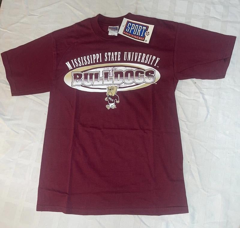 NCAA Mississippi State University Bulldogs Unisex T-shirt Sweatshirt Hoodie14 Vintage Hoodie | HypeDripTees.com