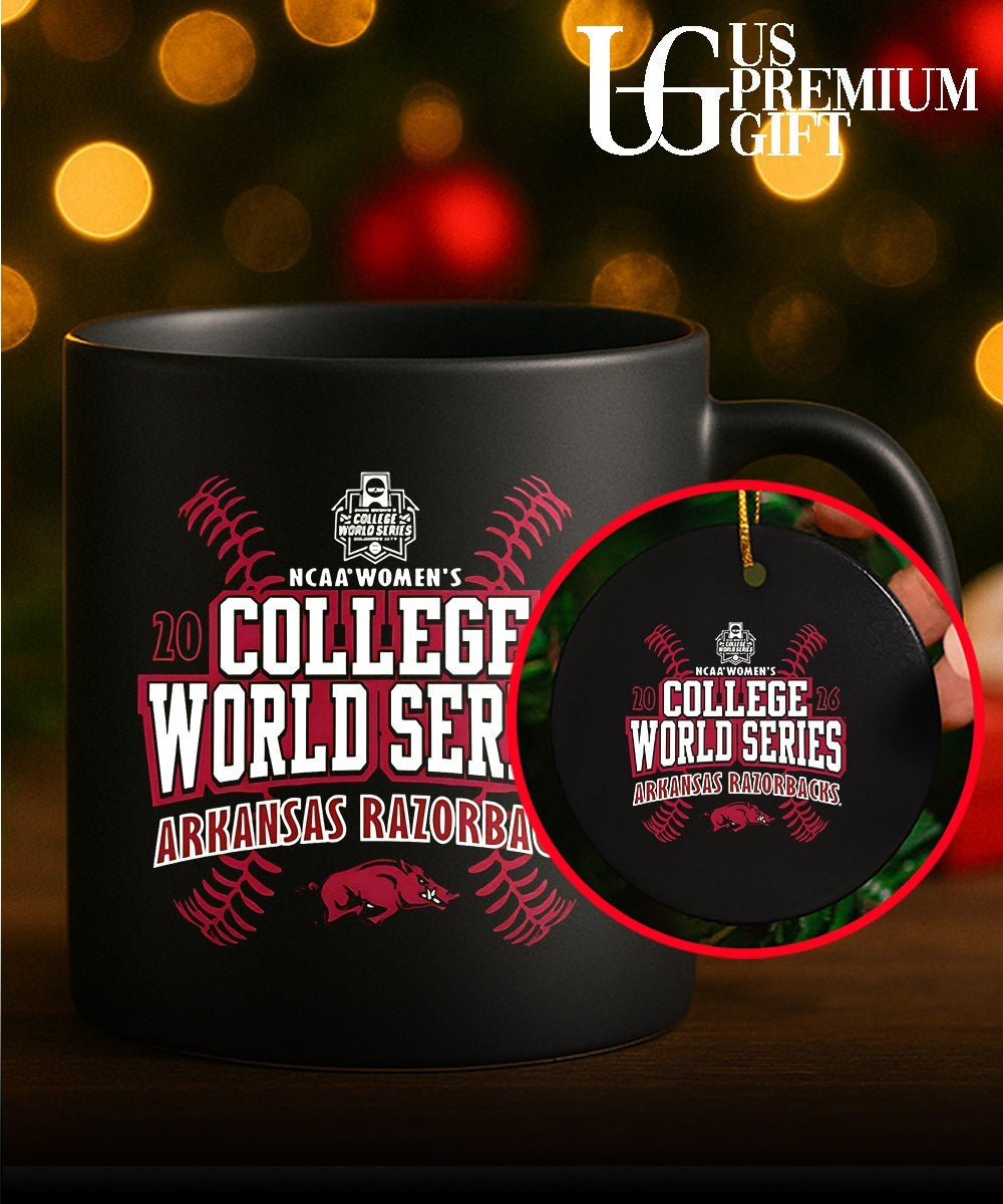 NCAA Women’s College World Series 2026 Arkansas Razorbacks Softball shirt