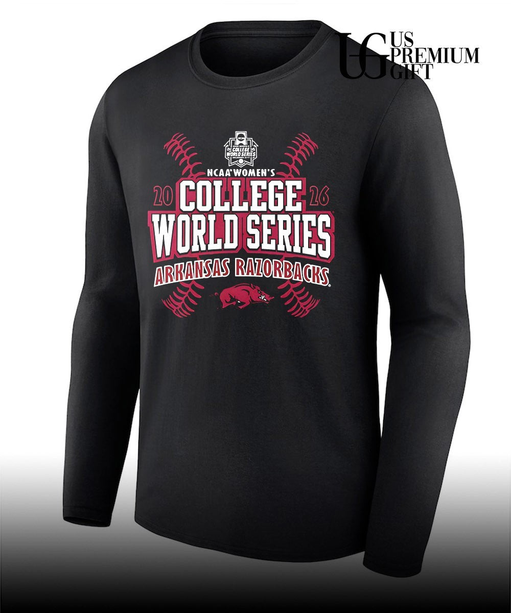 NCAA Women’s College World Series 2026 Arkansas Razorbacks Softball shirt