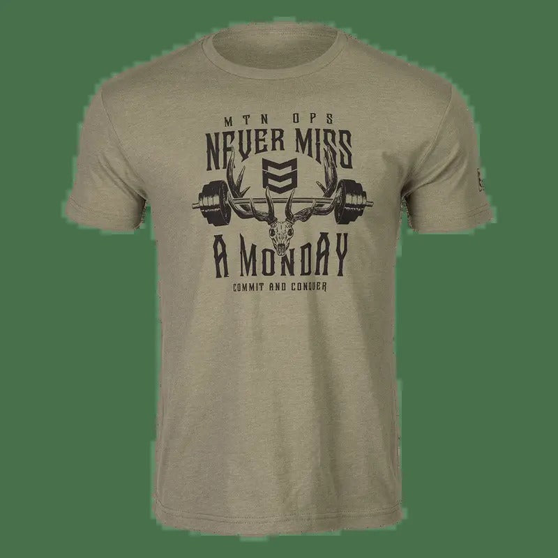 NEVER MISS A MONDAY TEE, HUMOR SHIRTS, FUNNY TEE SHIRT Hoodie, Sweatshirt | HypeDripTees.com