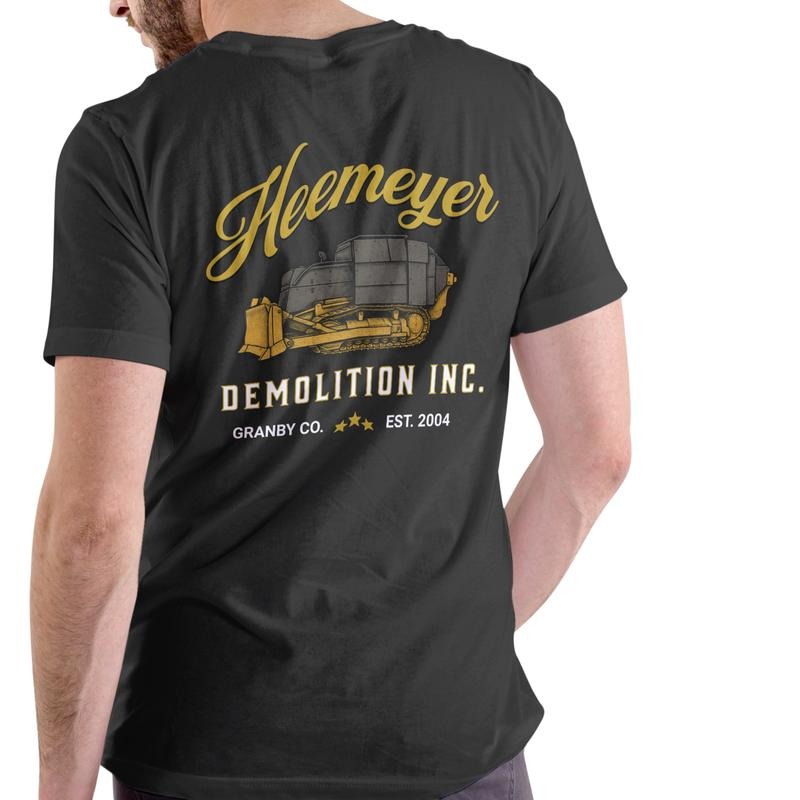 NEW HEEMEYER DEMOLITION INC, T Shirt, Unisex Cotton Hoodie, Sweatshirt | HypeDripTees.com