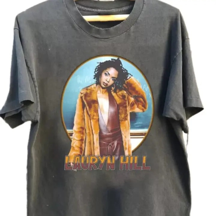 NEW Lauryn Hill Graphic Tee Shirt Unisex, Retro 90s Music Tour Shirt, Gift for Fans Hoodie, Sweatshirt | HypeDripTees.com