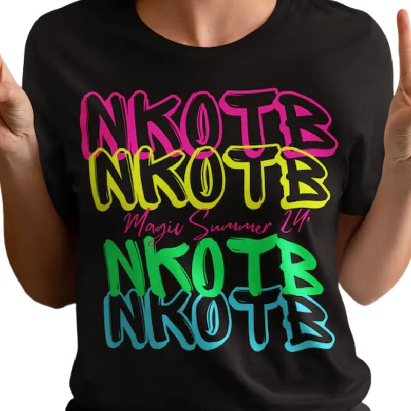 NKOTB Magic Summer 2024 Shirt, NKOTB unisex Tshirt, Group Tour, Classic Rock Concert Tee Hoodie, Sweatshirt