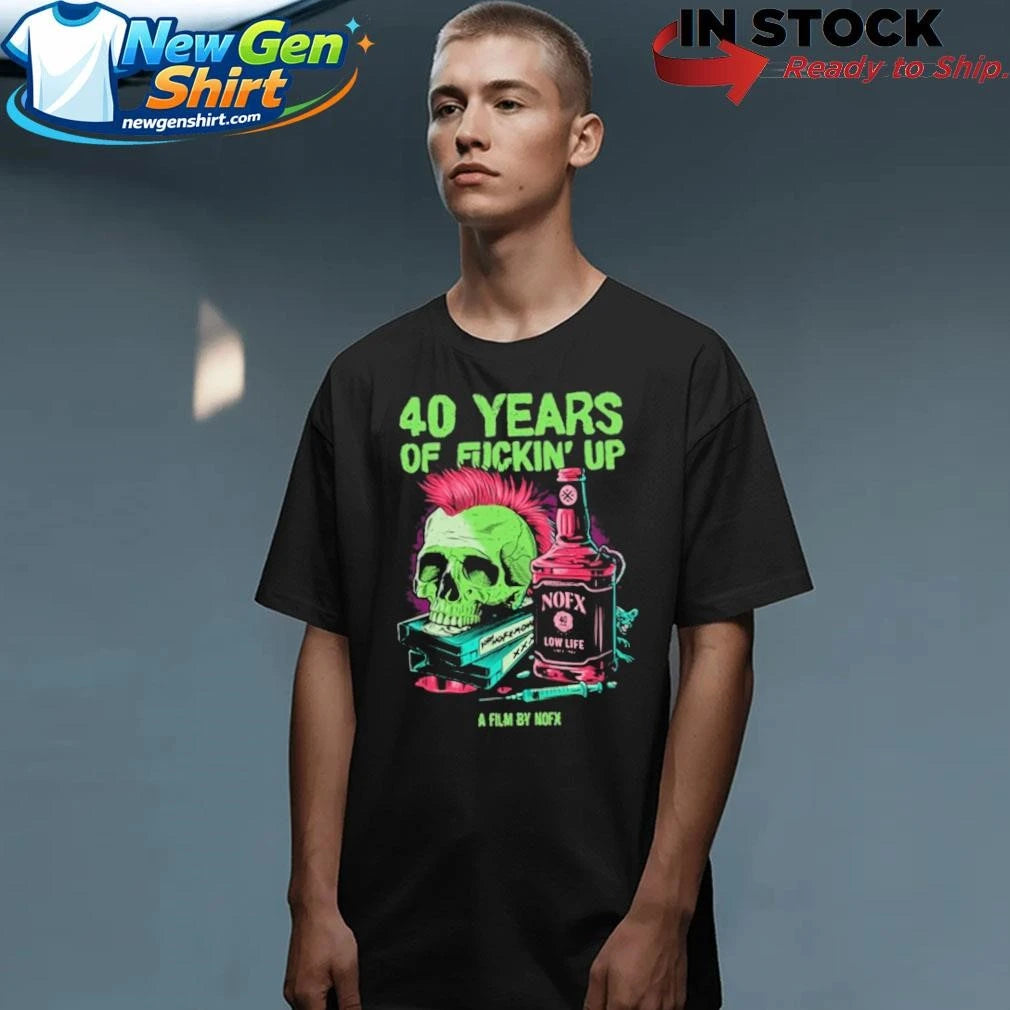NOFX Bottle Skull Shirt