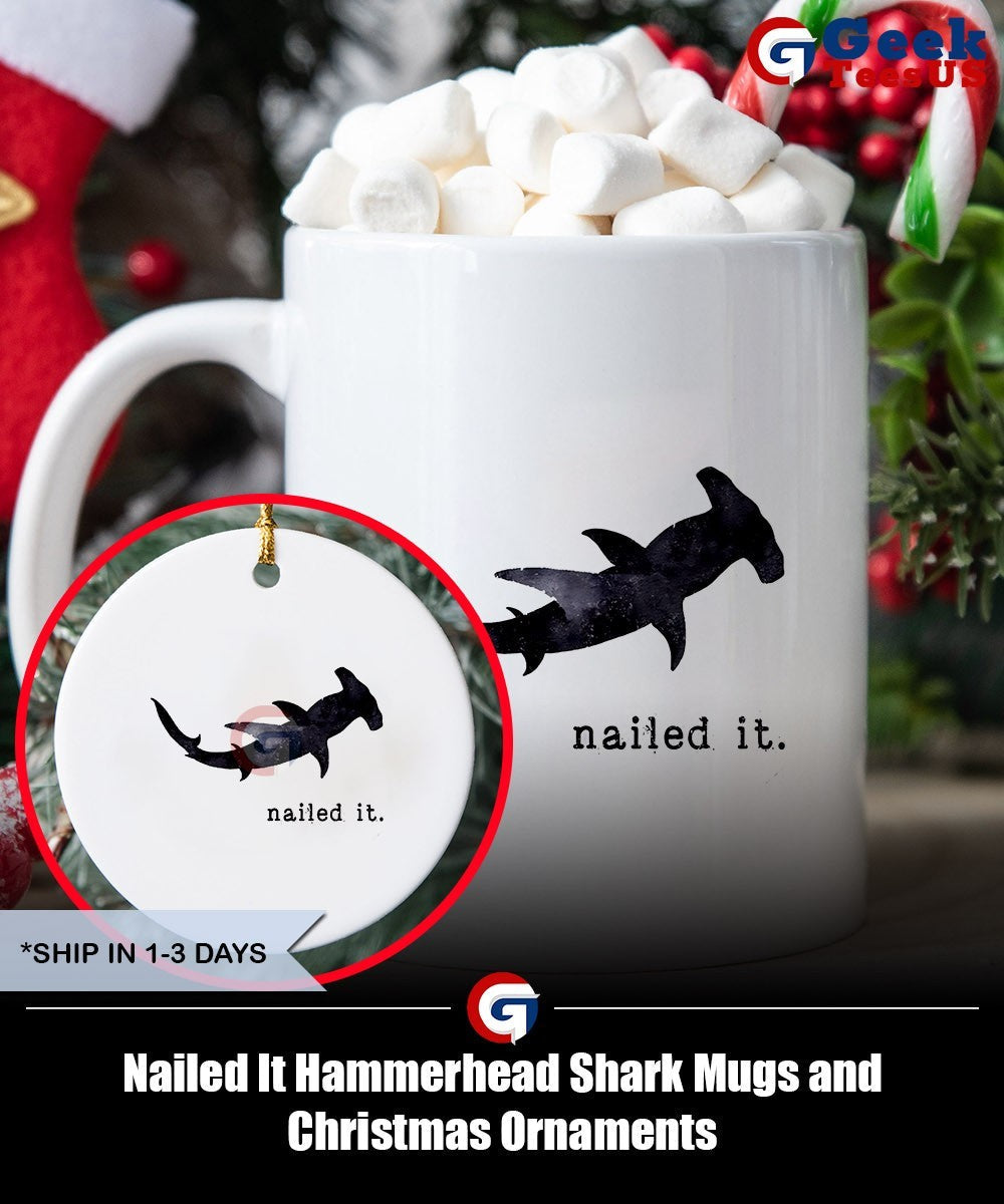 Nailed It Hammerhead Shark shirt