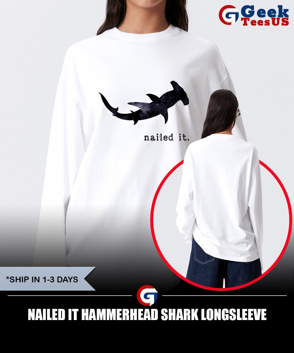 Nailed It Hammerhead Shark shirt