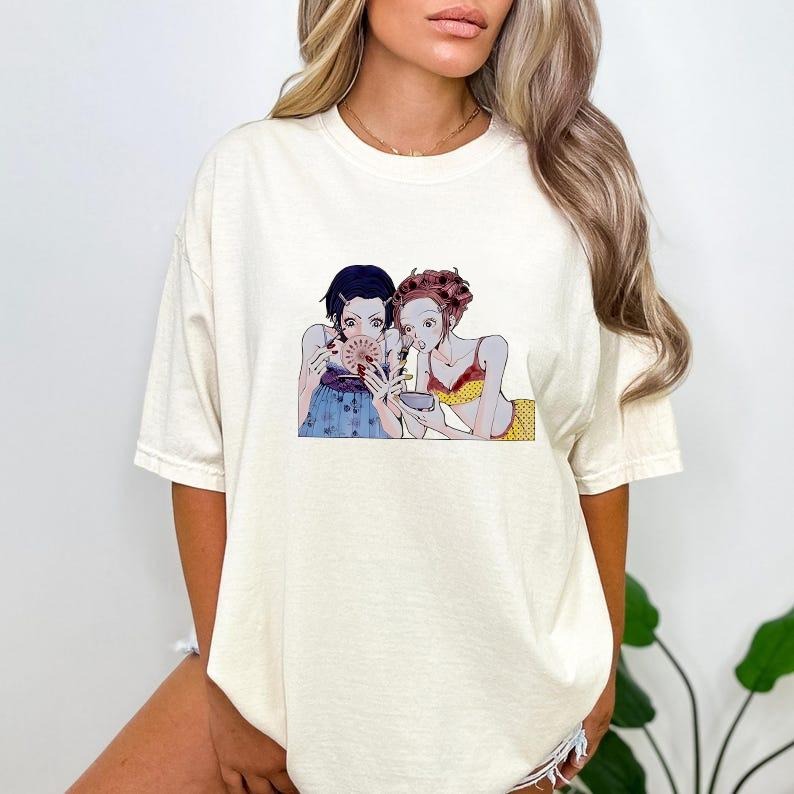 Nana Anime Merch | Nana And Hachi Shirt | Nana Osaki Manga Hoodie, Sweatshirt | HypeDripTees.com