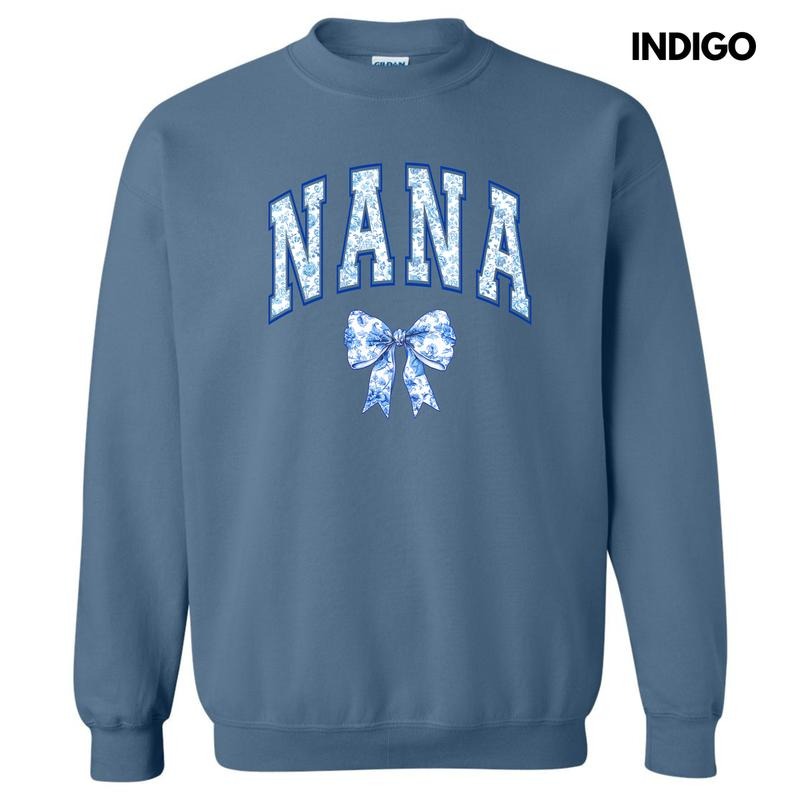 Nana Ginger Jar Florals Sweatshirt 'NLB' T-Shirts, Hoodie | HypeDripTees.com