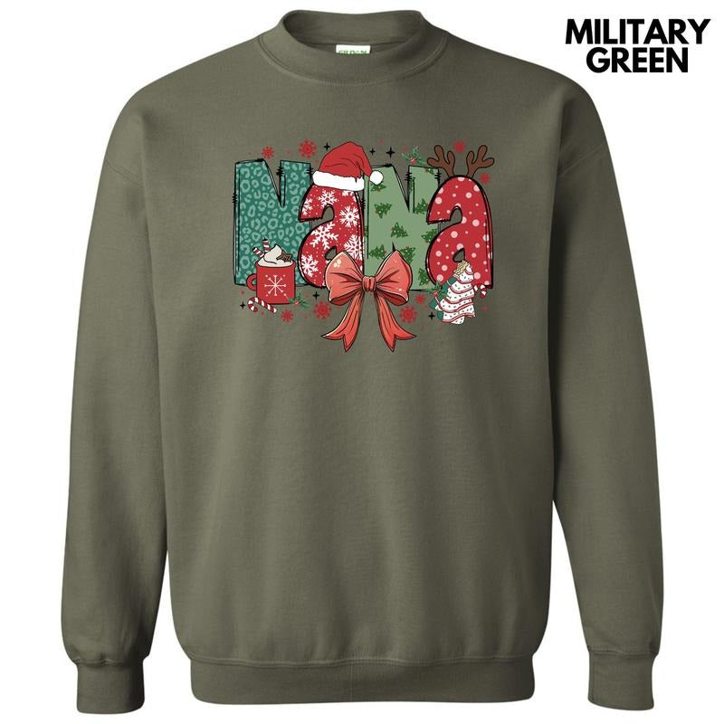 Nana Jolly Theme Sweatshirt 'NLB' T-Shirts, Hoodie | HypeDripTees.com