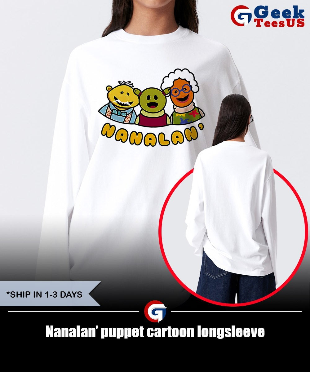 Nanalan’ puppet cartoon shirt