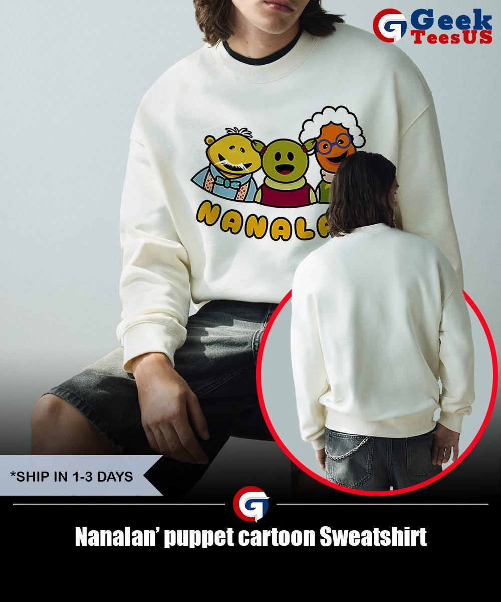 Nanalan’ puppet cartoon shirt