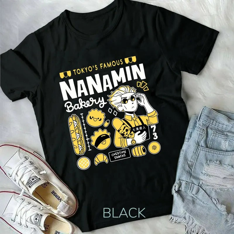 Nanamin jujutsu kaisen kento nanamin itadori yuuji anime new Unisex T-Shirt S-4XL