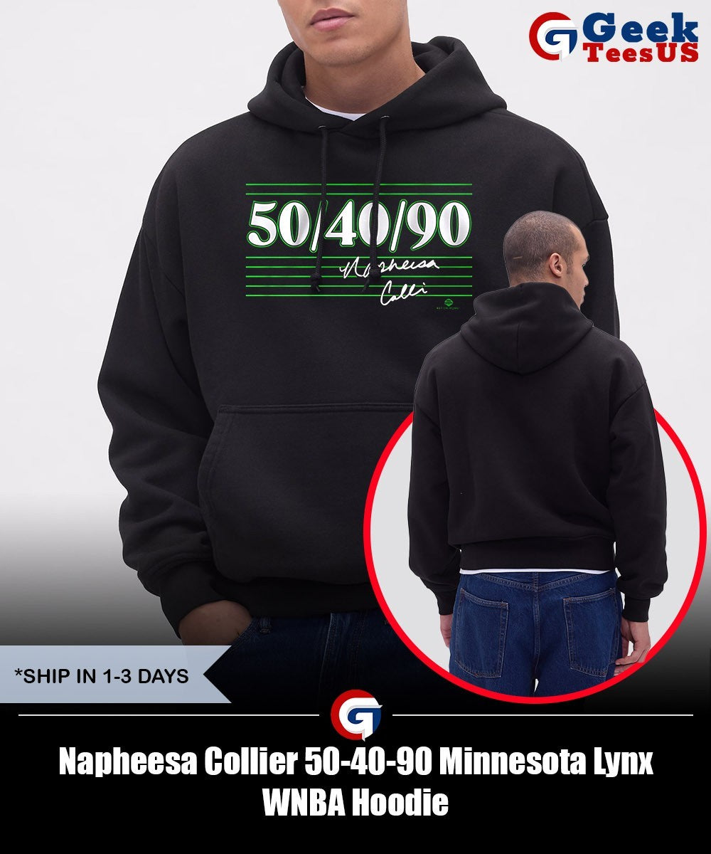 Napheesa Collier 50-40-90 Minnesota Lynx WNBA shirt