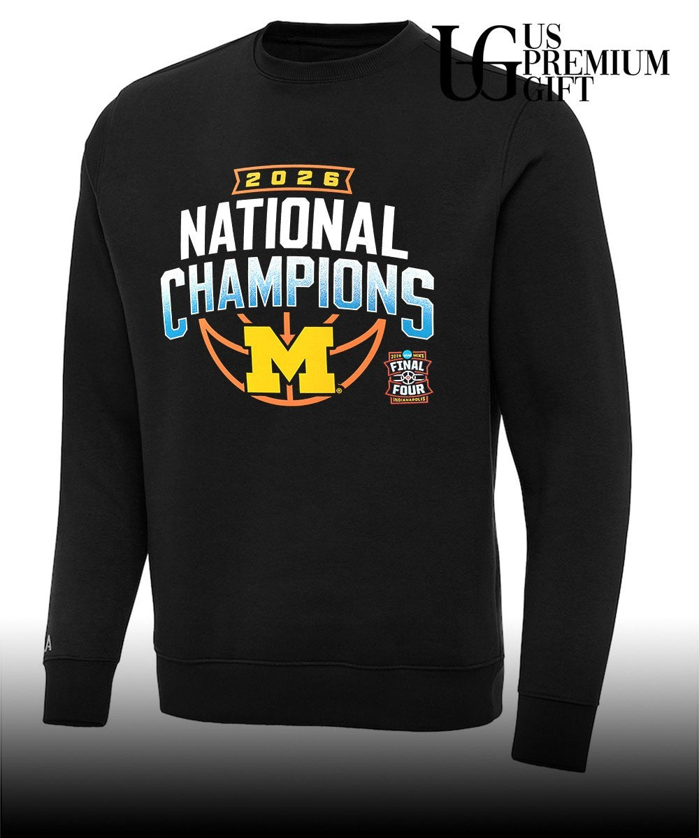 National Champions 2026 Michigan Wolverines NCAA Men’s Basketball shirt