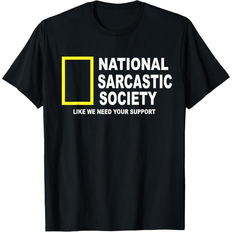 National Sarcastic Society T-shirt  made in us Hoodie, Sweatshirt | HypeDripTees.com