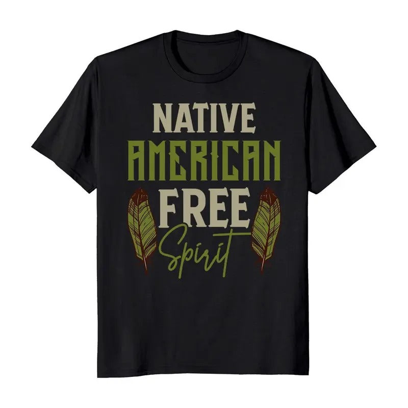 Native American Free Spirit Men's T-Shirt Hoodie, Sweatshirt | HypeDripTees.com