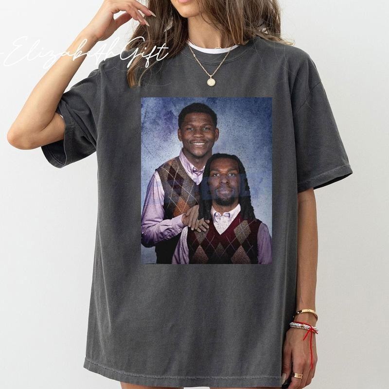 Naz Reid Anthony Edwards Minnesota Basketball Shirt, Timberwolves Step Bros Funny Gift , Minnesota Basketball Fan Gift...