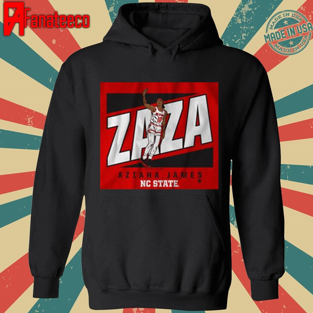 Nc state basketball aziaha james zaza shirt